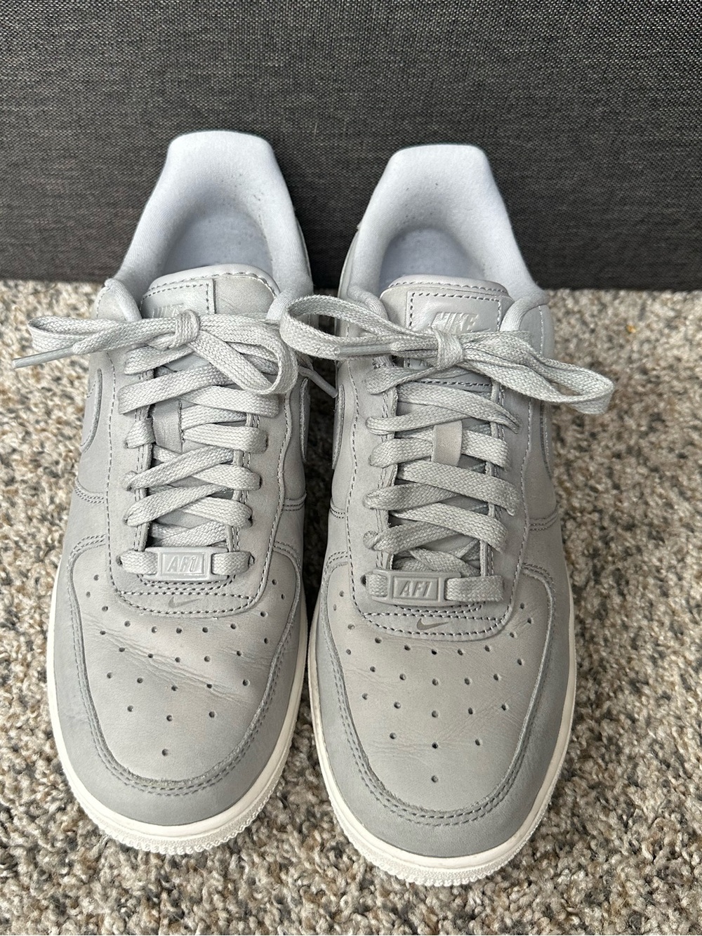 Nike Wmns Air Force 1 Premium 'Wolf Grey'